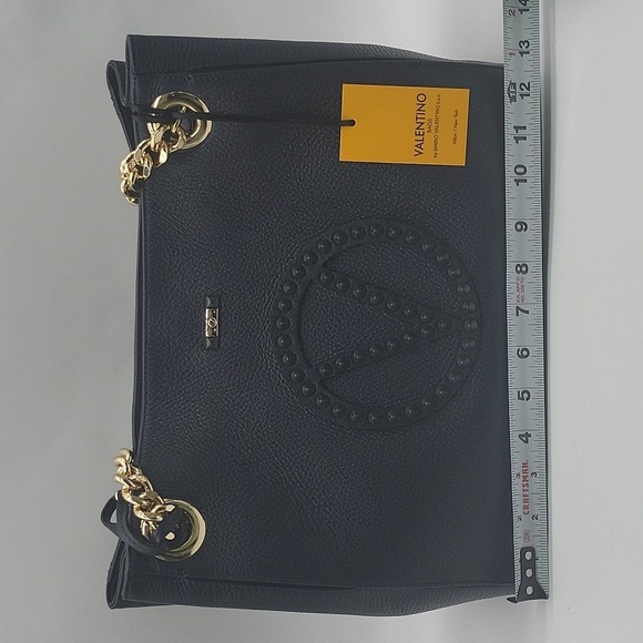 2189- Valentino By Mario Valentino Bag Genuine Italian Leather NWT - Picture 10 of 13